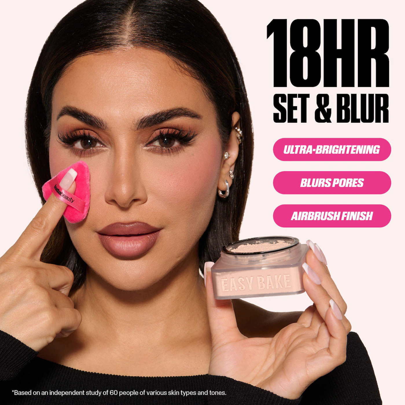 HUDA BEAUTY Easy Bake Loose Baking & Setting Powder NEW LOOK هدى بيوتي لوس باودر اصدار جديد - Image 2