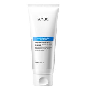Anua - 8 Hyaluronic Acid Hydrating Gentle Foaming Cleanser 150ml أنوا - 8 منظف رغوي لطيف ومرطب بحمض الهيالورونيك