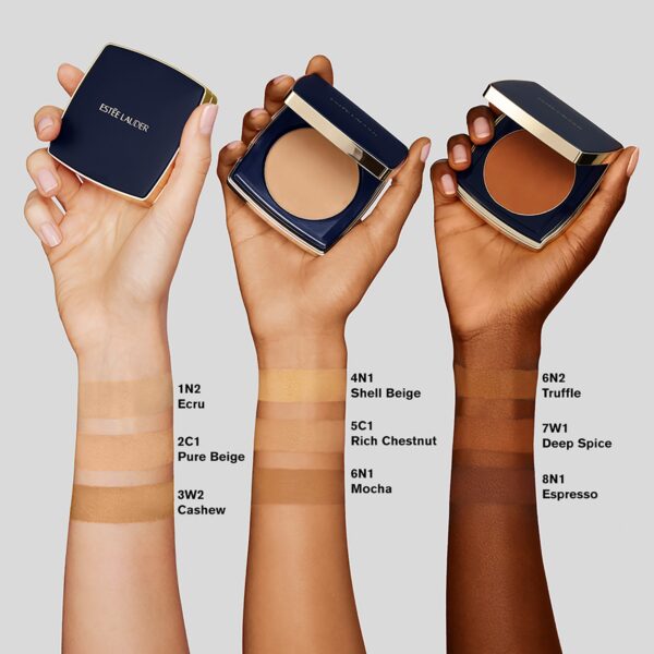 ESTÉE LAUDER Double Wear Stay-in-Place Matte Powder Foundation استي لودر بودرة مضغوطة غير لامعة