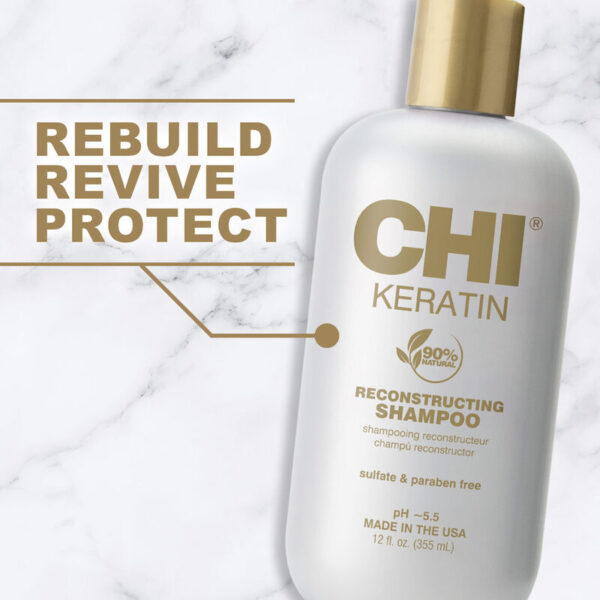 CHI Keratin Reconstructing Shampoo 335ml تشي شامبو