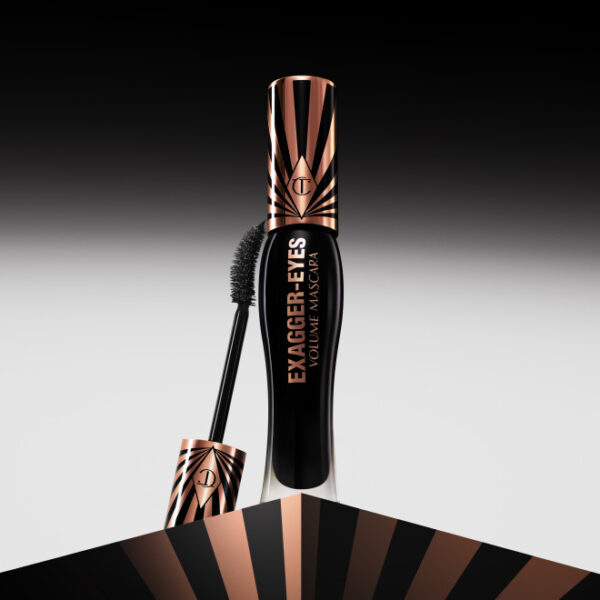 CHARLOTTE TILBURY EXAGGER-EYES VOLUME MASCARA EXAGGER-BLACK تشارلوت ماسكارا ذات حجم أكبر للعيون