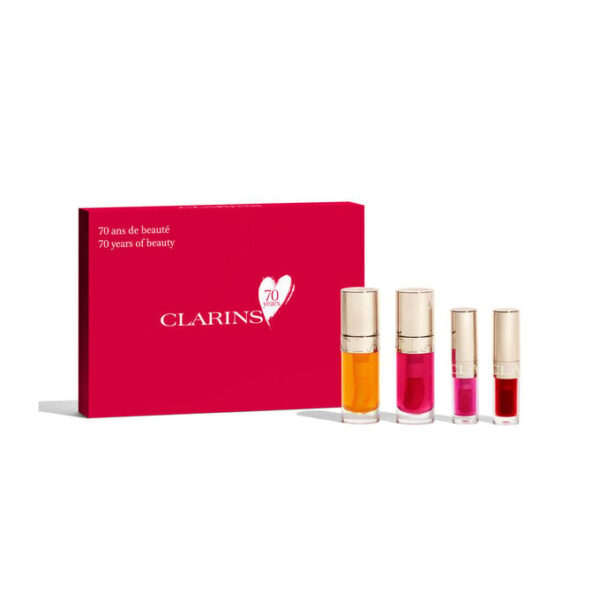 CLARINS Iconic Lip Comfort Oils set كلارنس سيت ملون الشفاه