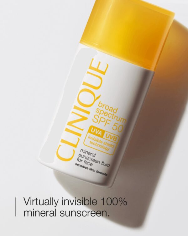 CLINIQUE SPF 50 Mineral Sunscreen Fluid For Face كلينيك واقي شمس