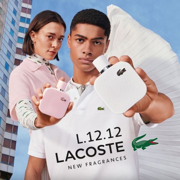 L.12.12 Eau de Parfum Rose For Her Lacoste Fragrances for women 100ml لاكوست عطر للنساء