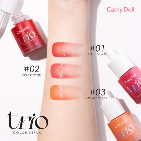 CATHY DOLL TRIO COLOR SERUM كاثي دول سيروم ملون للبشرة - Image 2