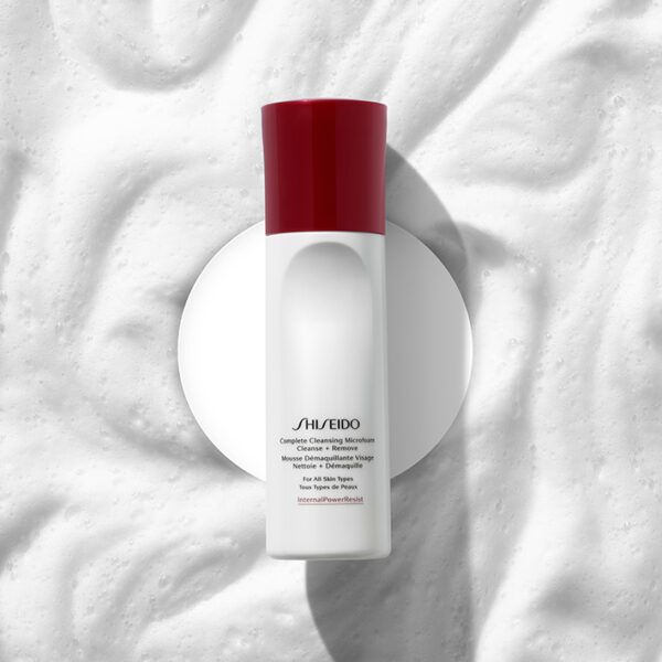 SHISEIDO Complete Cleansing Microfoam 180ml شيسيدو غسول رغوي للبشرة