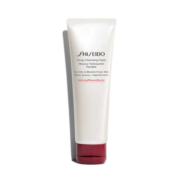 SHISEIDO Deep Cleansing Foam For Oily To Blemish - Prone Skin 125ml شيسيدو غسول رغوي للبشرة الدهنية المعرضة للبقع