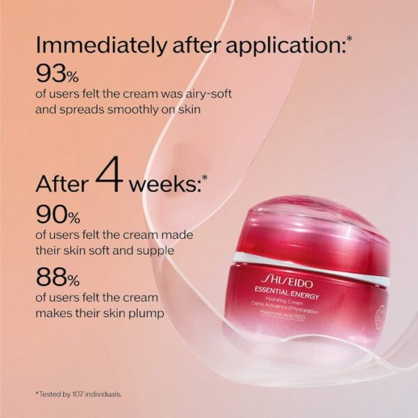 SHISEIDO Essential Energy Hydrating Cream 50ml شيسيدو كريم مرطب للبشرة