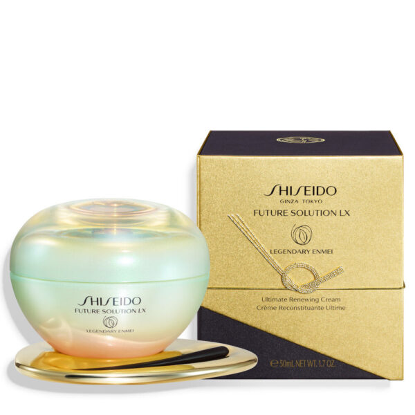 SHISEIDO FUTURE SOLUTION LX Legendary Enmei Ultimate Renewing Cream 50ml شيسيدو كريم أسطوري فاخر لمعالجة البشرة