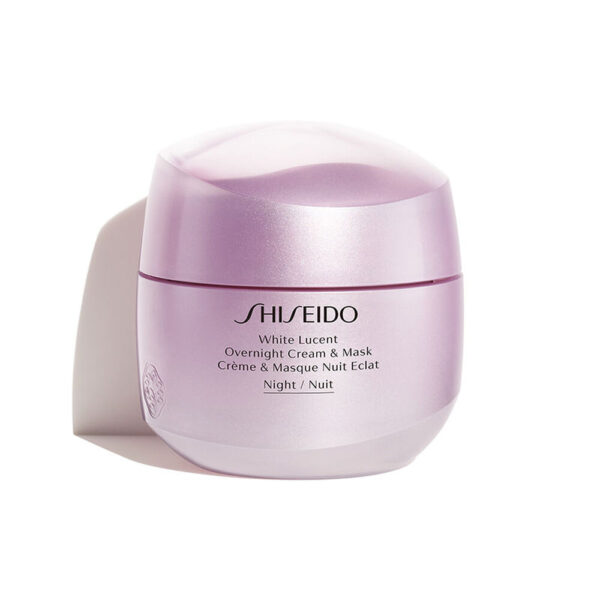 SHISEIDO WHITE LUCENT Overnight Cream & Mask 75ml شيسيدو كريم وماسك ليلي للبشرة