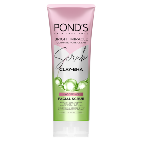 POND’S Bright Miracle ULTIMATE PORE CLEAR FACIAL SCRUB بوندز سكراب للوجه