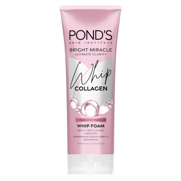 POND’S Bright Miracle ULTIMATE CLARITY FACIAL WHIP FOAM بوندز غسول فوم للبشرة