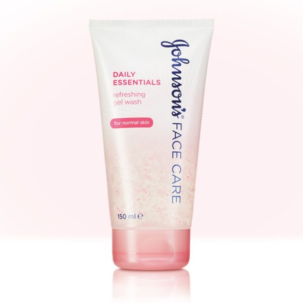 JOHNSON'S® Face Care Daily Essentials Refreshing Gel Wash for Normal Skin 150ml غسول جل جونسون المنعش