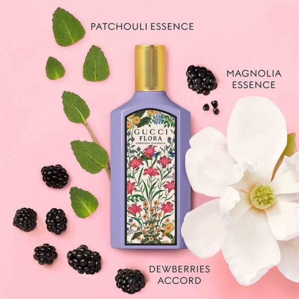 Flora Gorgeous Magnolia Gucci for women 100ml كوتشي عطر للنساء