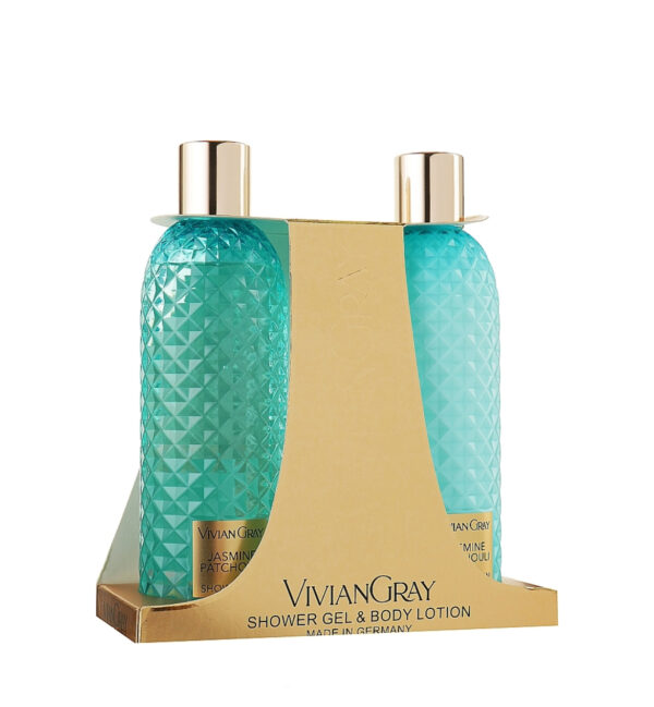 Vivian Grey Jasmine & Patchouli Set 300ml فيفيان جراي شاور جل ولوشن سيت