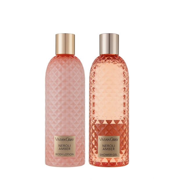 Vivian Grey Neroli & Amber Set 300ml فيفيان جراي سيت لوشن وجل استحمام