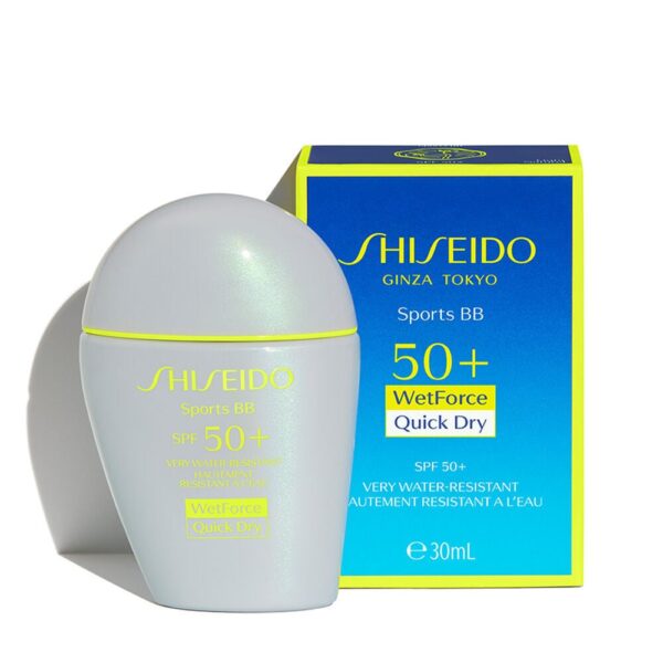 SHISEIDO Sports BB Cream SPF 50+ Sunscreen شيسيدو بي بي كريم و واقي من أشعة الشمس