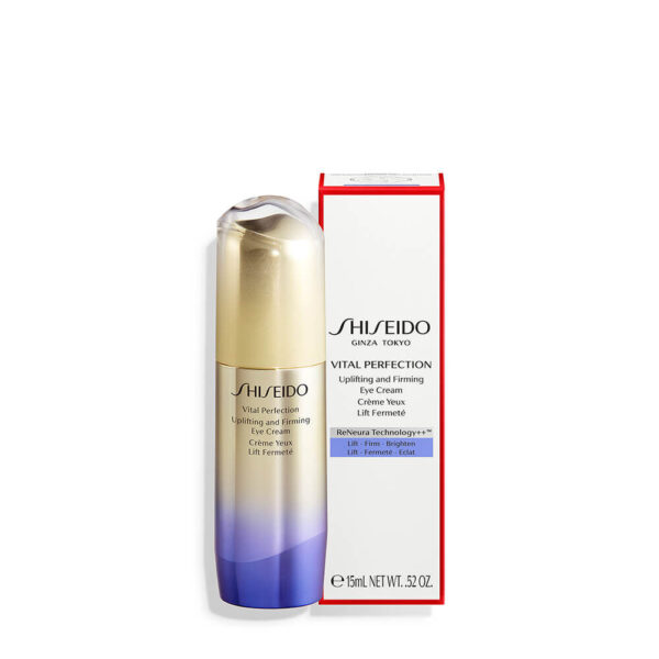 SHISEIDO VITAL PERFECTION Uplifting and Firming Eye Cream 15ml شيسيدو كريم معالج لمنطقة العين