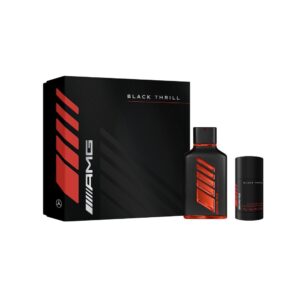 MERCEDES BENZ AMG Black Thrill giftset ميرسيدس سيت هدايا للرجال