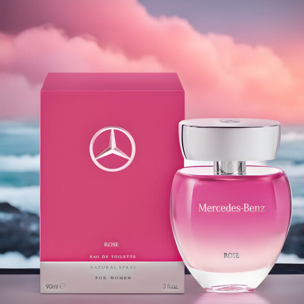 Rose Mercedes-Benz for women 90ml ميرسيدس روز