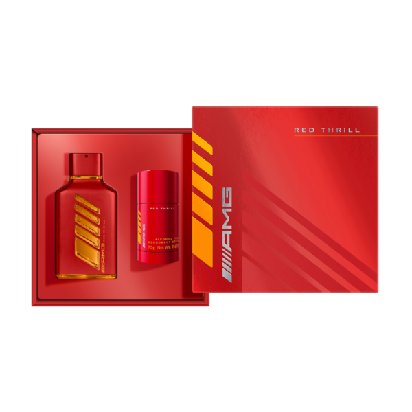 Mercedes-Benz Man AMG Red Thrill giftset مرسيدس سيت للرجال