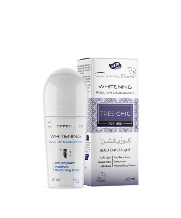 CORRECTION Whitening Roll-on Deodorant - Trés-Chic كوريكشن مزيل تعرق رول للرجال