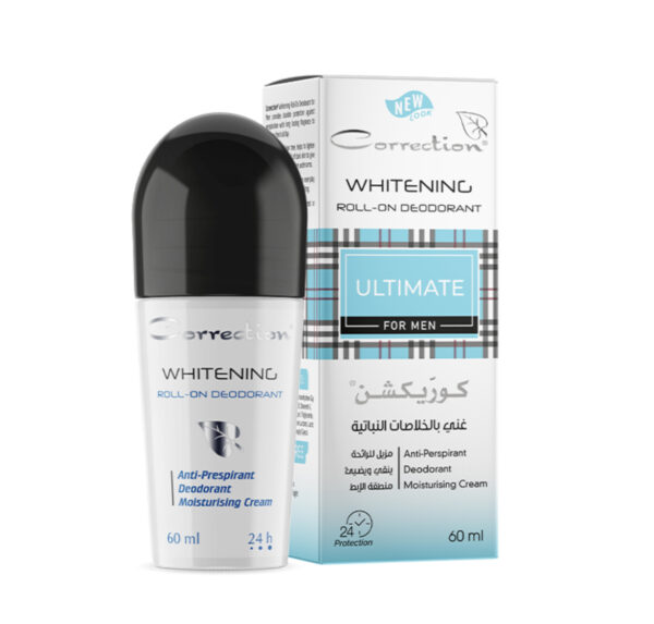 CORRECTION Whitening Roll-on Deodorant - Ultimate كوريكشن مزيل تعرق رول للرجال