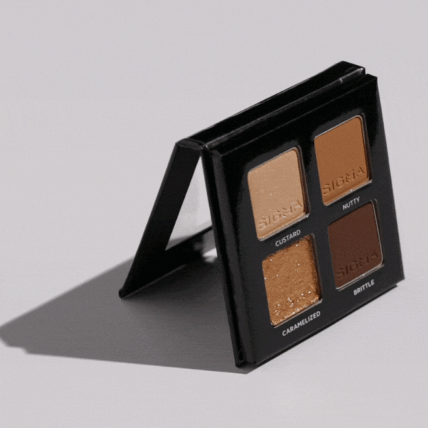 SIGMA CRÈME BRÛLÉE EYESHADOW QUAD باليت ظلال عيون رباعي