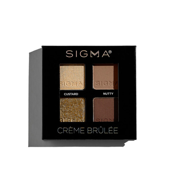 SIGMA CRÈME BRÛLÉE EYESHADOW QUAD باليت ظلال عيون رباعي