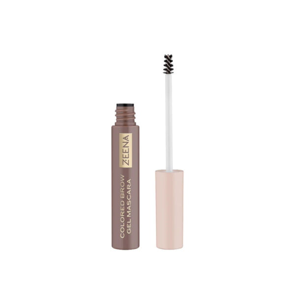 ZEENA COLORED BROW GEL MASCARA 3ML زينة جل تصفيف الحواجب مع لون