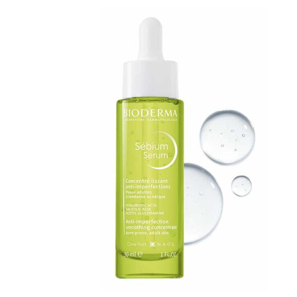 BIODERMA Sébium Serum anti-imperfection smoothing concentrate 30ml بايوديرما سيروم مضاد للعيوب