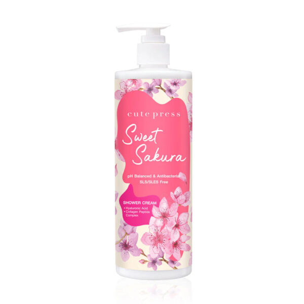 Cute press Sweet Sakura Shower Cream لافيندر شاور كريم