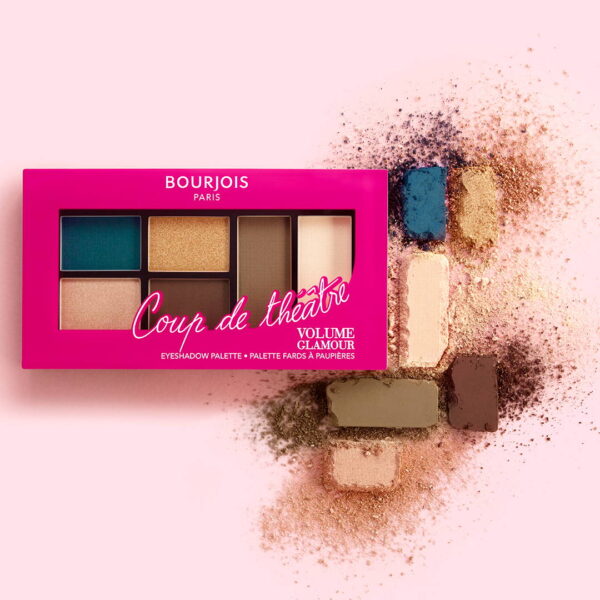 BOURJOIS THEATRICAL VOLUME GLAMOR EYESHADOW PALETTE بورجوا باليت ظلال عيون