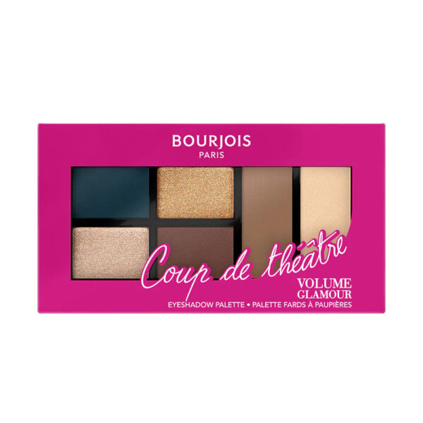 BOURJOIS THEATRICAL VOLUME GLAMOR EYESHADOW PALETTE بورجوا باليت ظلال عيون