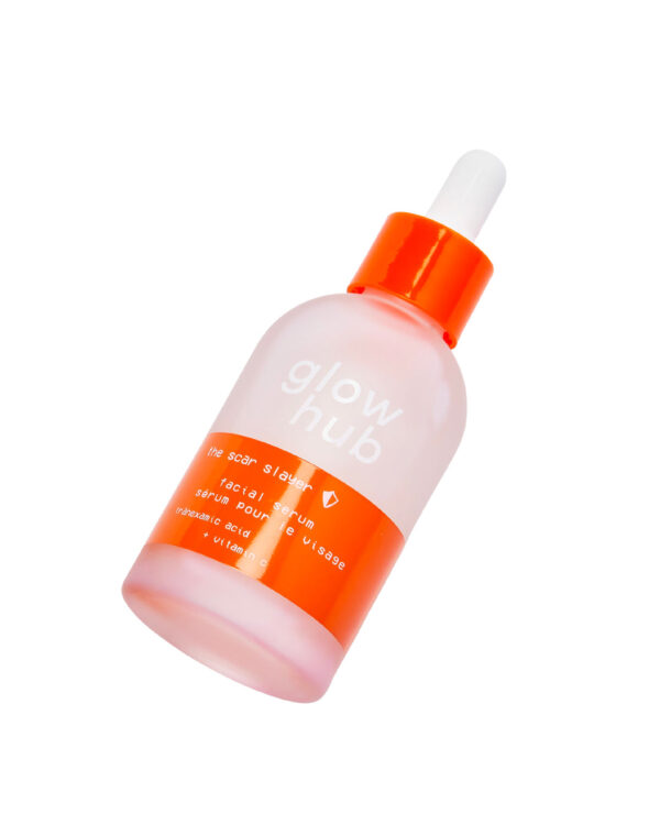 GlOW HUB THE SCAR SLAYER FACIAL SERUM 60ML كلوهوب سيروم لمعالجة ندبات الوجه