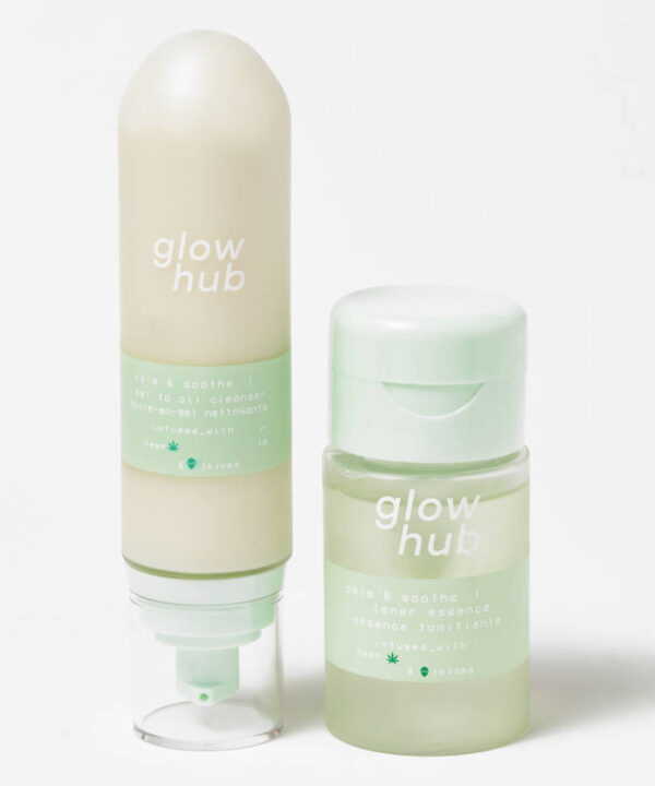 GLOW HUB CALM & SOOTHE 3-STEP SET كلو هب سيت العناية بالبشرة