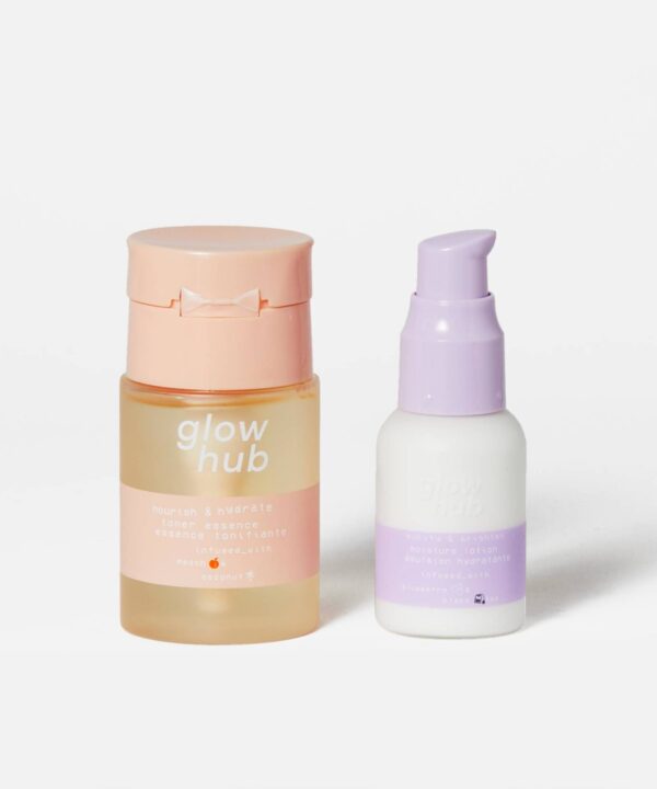 GLOW HUB TREAT YOUR SHELF - THE ULTIMATE GLOW COLLECTIVE غلو هب سيت العناية بالبشرة