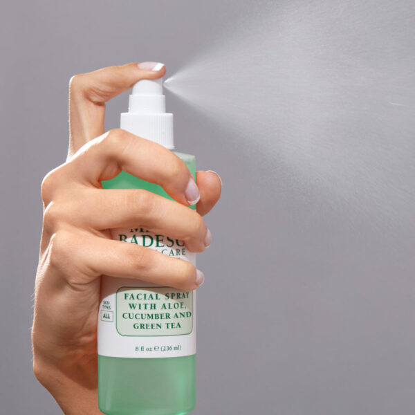 MARIO BADESCU FACIAL SPRAY WITH ALOE, CUCUMBER AND GREEN TEA 59ml رذاذ للوجه بالصبار والخيار والشاي الأخضر