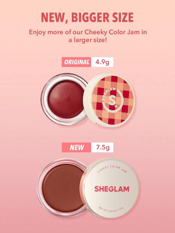 SHEGLAM Cheeky Color Jam-Rose Meadow Blush شيكلام احمر خدود