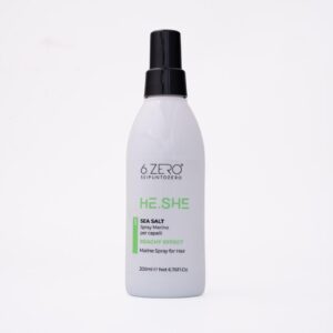 6.ZERO HE.SHE – SEA SALT Beachy effect marine spray for hair 200ml رذاذ بحري  للشعر