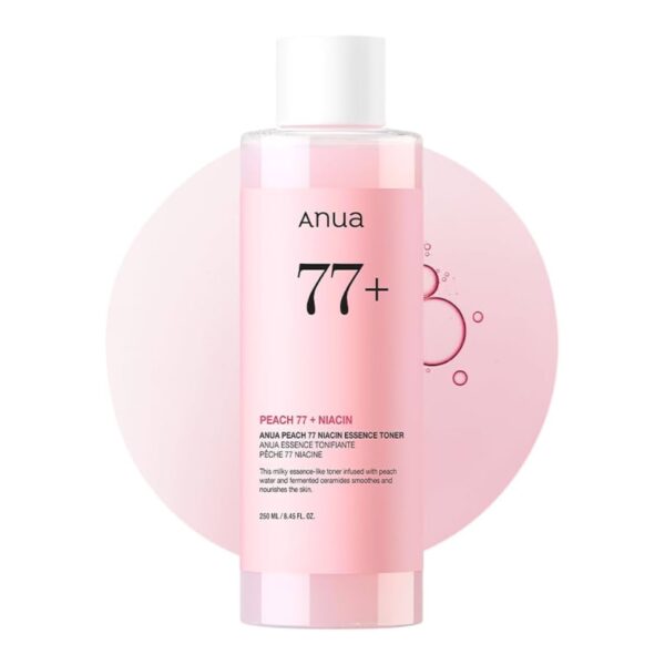 Anua Peach 77 Niacin Essence Toner 250ml  تونر أنوا بيتش 77 نياسين إيسينس