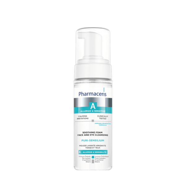 Pharmaceris A SOOTHING FOAM face and eye cleanوsing فارماسيريس أ رغوة مهدئة تنظيف الوجه والعين