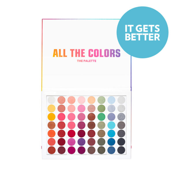 3INA All The Colors Palette باليت شدو للعيون