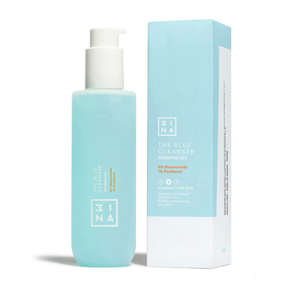 3INA THE BLUE CLEANSER Micellar cleansing gel غسول جل منظف للبشرة