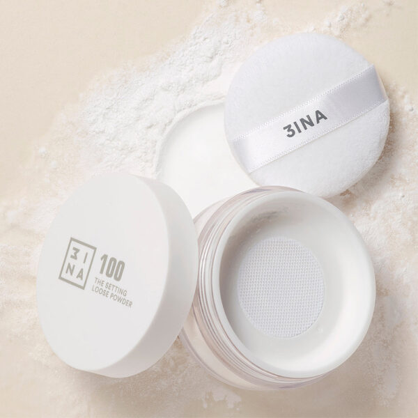 3INA THE SETTING LOOSE POWDER -100 لوس باودر شفاف