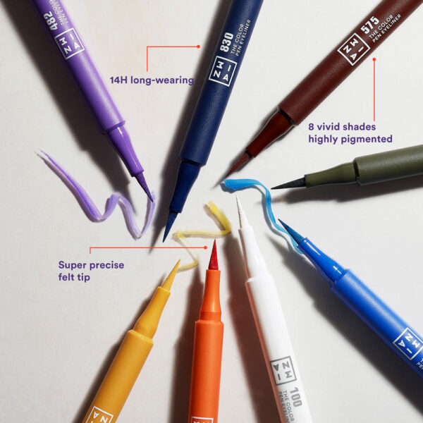 3INA THE COLOR PEN EYELINER قلم لاينر لتحديد العيون - Image 3