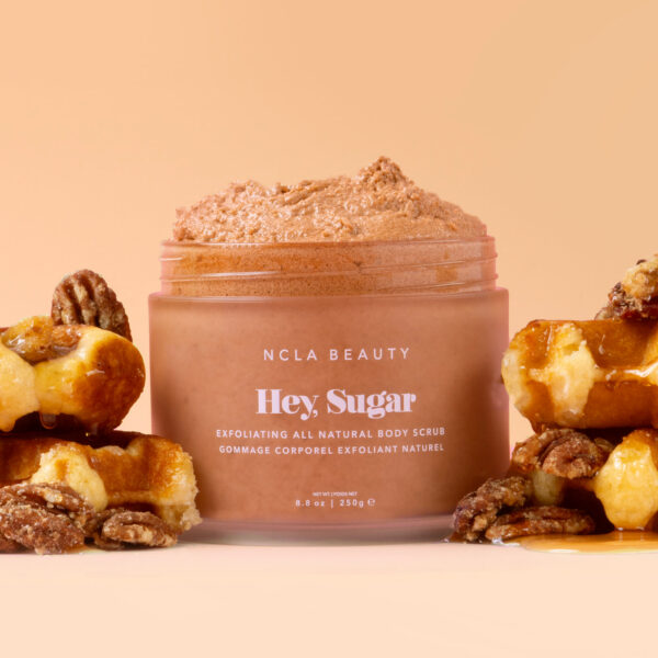 NCLA BEAUTY HEY, SUGAR PECAN WAFFLES BODY SCRUB نكلا مقشر للجسم - Image 2