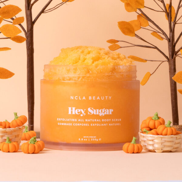 NCLA BEAUTY HEY, SUGAR PUMPKIN APPLE BODY SCRUB نكلا مقشر للجسم - Image 2