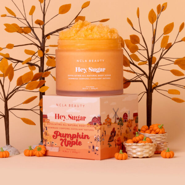 NCLA BEAUTY HEY, SUGAR PUMPKIN APPLE BODY SCRUB نكلا مقشر للجسم