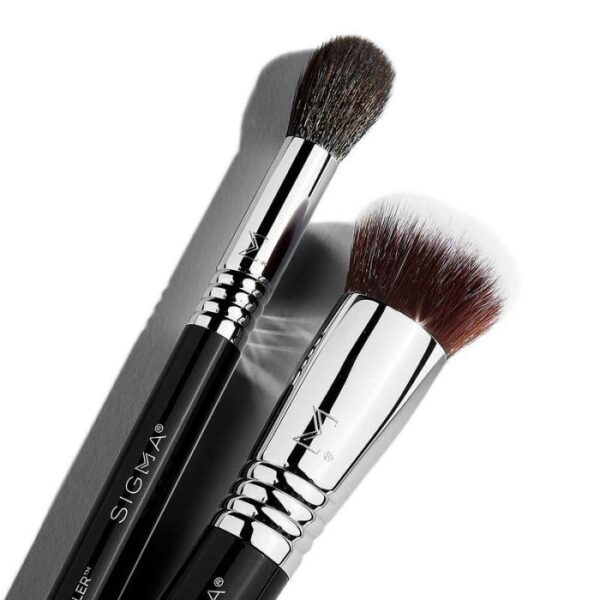 SIGMA BEAUTY Flawless Complexion Brush Duo  سكما مجموعة فرش للميكاب - Image 4
